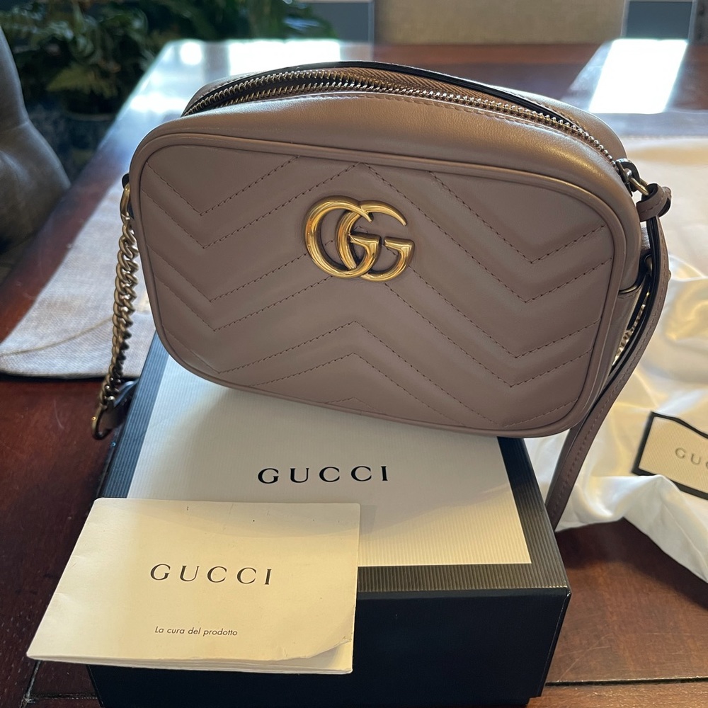Gucci GG Marmont matelassé mini bag